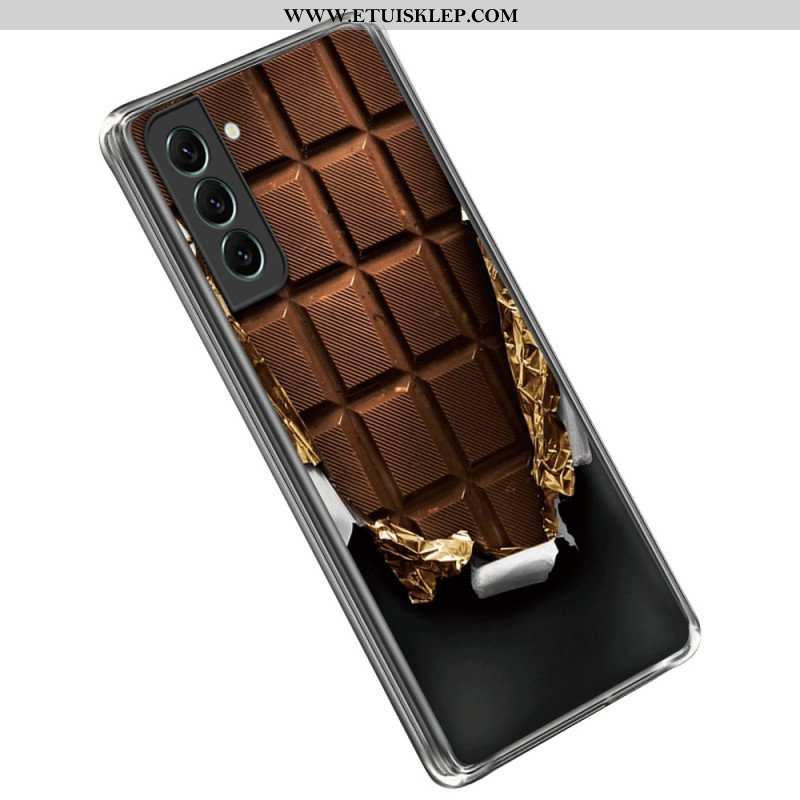 Etui do Samsung Galaxy S23 5G Elastyczna Czekolada